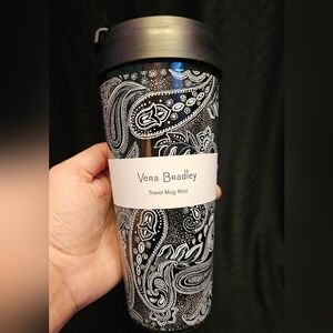 Vera Bradley Travel mug, nwt